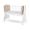 Baby Cot-Swing FIRST DREAMS white+amberwood